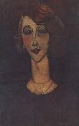 Amedeo Modigliani Renee la blonde (mk38) oil painting